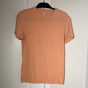 H&M Men's Short Sleeve Tee in Peach
